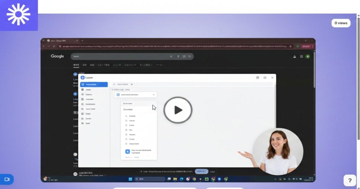 Loomの画面録画機能とは?手順共有を一瞬で終わらせる方法